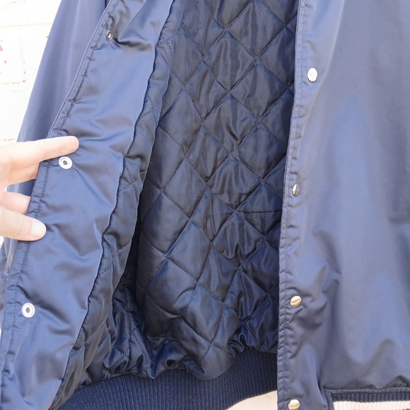 Abercrombie & Fitch Bomber Jacket Small Snap - Picture 4 of 6